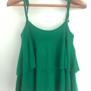NWT J CREW Knit Layered Tank